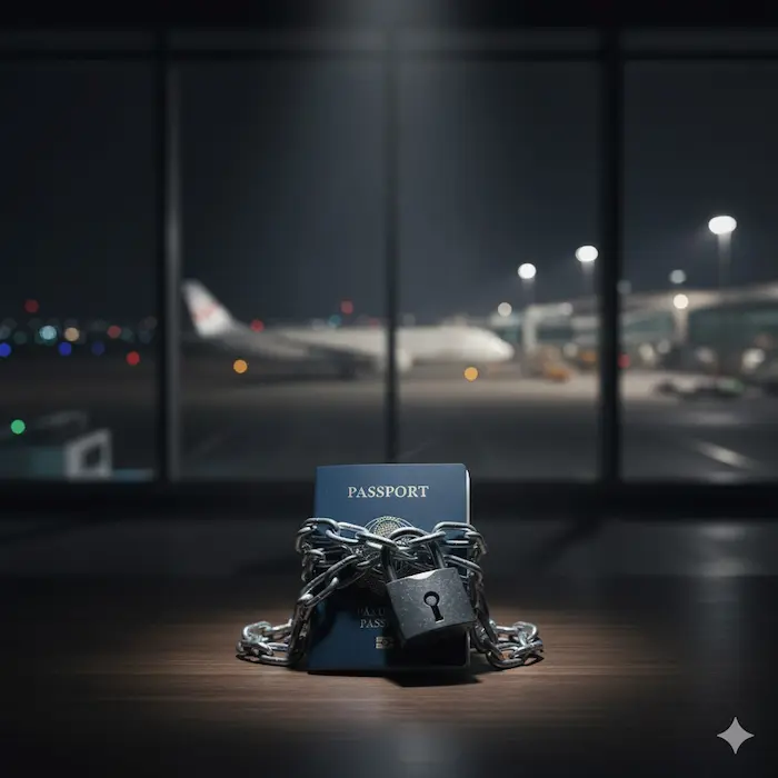 عندي منع سفر بسبب مخدرات